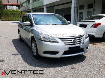 NISSAN SYLPHY / SENTRA / PULSAR ST SEDAN 12Y-ABOVE (3=75MM) = VENTTEC DOOR VISOR