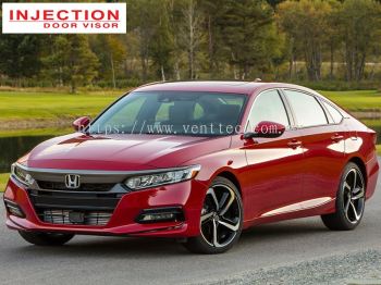 HONDA ACCORD 2019 - ABOVE = INJECTION DOOR VISOR WITH STAINLESS STEEL LINING