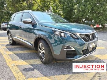 PEUGEOT 5008 2017 - ABOVE = INJECTION DOOR VISOR WITH STAINLESS STEEL LINING