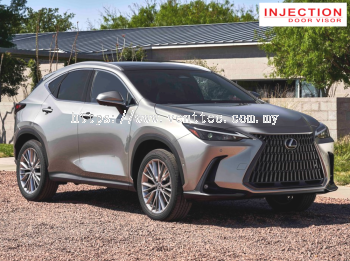 LEXUS NX (AZ 20) 2022 - ABOVE = INJECTION DOOR VISOR WITH STAINLESS STEEL LINING