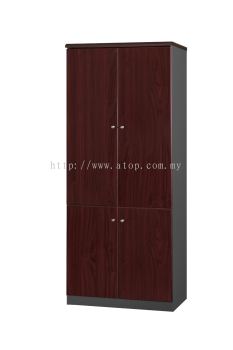 LX 668 WOOD DOOR HIGH CABINET