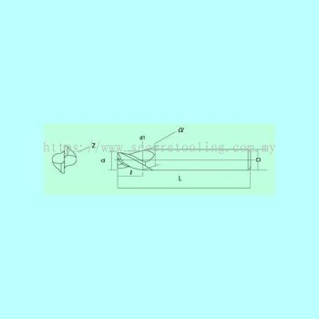 S.A.P S2015 TAPERED SQUARE TYPE – 2 Flutes