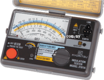 Kyoritsu 3161A Analogue Insulation Tester