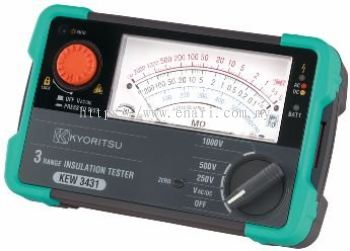 Kyoritsu KEW3431 Analogue Insulation Tester