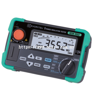 Kyoritsu KEW3552 Digital Insulation / Continuity Tester