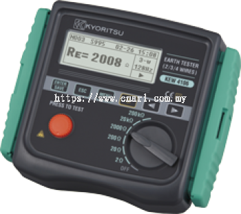 Kyoritsu KEW4106 Earth Resistance & Resistivity Tester