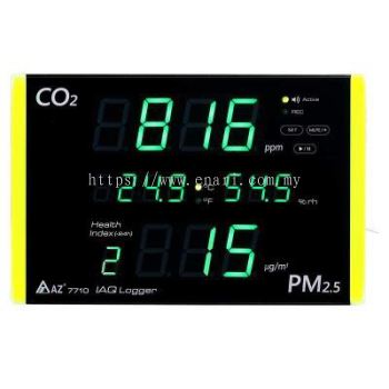 Indoor Air Quality IAQ Monitor with Logging Function (AZ Instrument 7710)