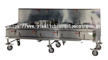 S/S BURNER KWALI RANGE WITH SOUP RING