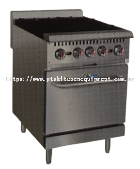 GAS OPEN BURNER WITH OVEN