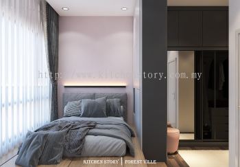 Tatami Platform in Master Bedroom