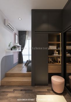 Tatami Platform in Master Bedroom