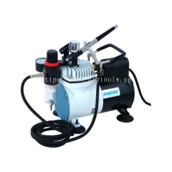 DIYTOOLS.SG : HAO SHENG AIRBRUSH COMPRESSOR KIT, AF18K-2