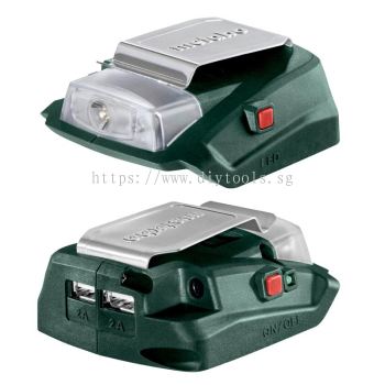 DIYTOOLS.SG : METABO CORDLESS POWER ADAPTER, PA14.4-18 LED-USB