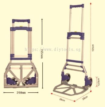 MAKTOUM 70KG ALUMINIUM TROLLEY, HT-70C