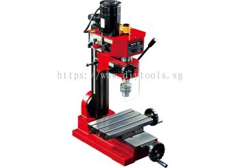 SIEG 10MM DRILLING/ MILLING MACHINE 150W 230V W. XY TABLE SIZE:400X145MM C/W STD ACC SX1L