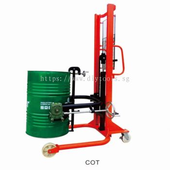 DIYTOOLS.SG : "NIULI" 350KG  HYDRAULIC TILTING BARREL FORK LIFTER, MAX. HEIGHT: 1400MM (WT:160KG)