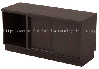 Side Cabinet with Open Shelf and Sliding Door Cabinet (AIM6120) 