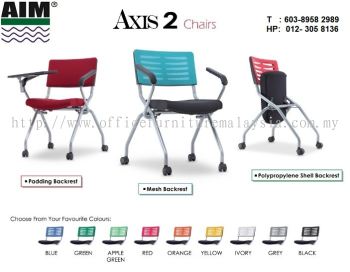 Colour polyurethene backrest AXIS 2 CHAIRS