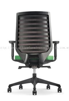 Presidential Mediumback chair AIM8212N-NHB (Back view)