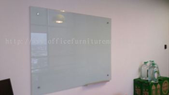 Tempered glass writing board
