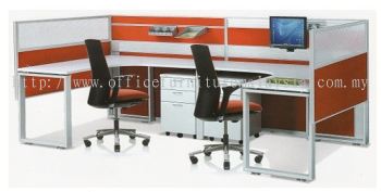 2 cluster workstation with cassia leg AIM DS201L (side view)