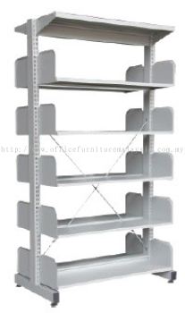 Library rack double sided without side panel 5 level S325W