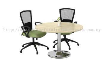 Discussion table with Chrome base AIM90BR