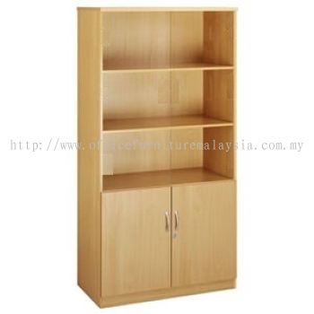 High book shelf cabinet with glass door AIM-HGC-1