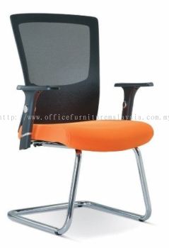 Victory Presidential visitor chair with chrome candilever base AIM2683S