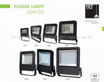 YET JD6125 10W 20W 30W 50W 100W 150W 200W DL WW floodlight