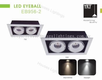 YET EB956-2 7W 12W WW LED