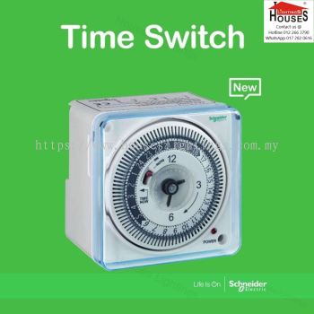 Schneider 24H 16A Time Switch / Timer With Reserve CCT15101