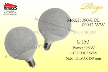 DINGS 09041 09042 28W G150 CRYSTAL LED