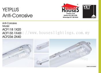 YETPLUS Anti-Corrosive T8 LED CASING