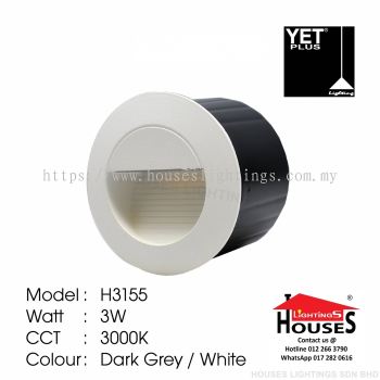 H3155 3W WH-R LED-WW