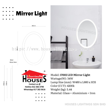 17002 LED Mirror Light