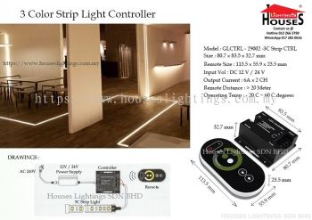 29002-24V(3C) CONTROLLER + REMOTE for 04059 LED STRIP