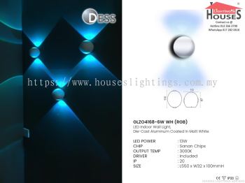 DESS - Indoor LED Wall Light