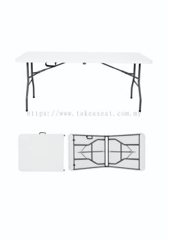 Plastic Folding Table 6'ft