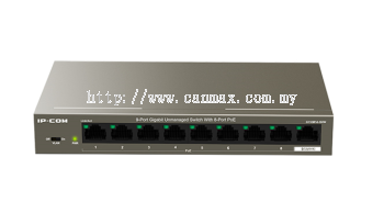 IP-COM Gigabit Unmanaged PoE Switch (Model : G1109P-8-102W)
