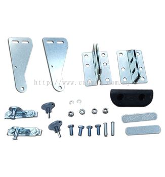 Brackets set for Dnor 712 Swing and Folding Arm