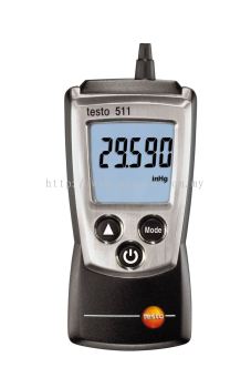 testo 511 - Pocket-sized Absolute Pressure Meter