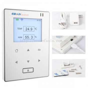 Elitech RCW-800 Wifi Temperature and Humidity Data Logger With Temperature and Humidity Sensor
