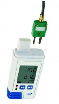 DOSTMANN LOG210 TC PDF- data logger with display for internal & external temperature and humidity