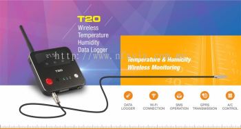 T20 Digital Wireless Temperature & Humidity Monitoring System