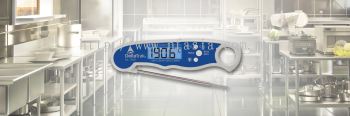 Deltatrak 15051 FlashCheck® Waterproof Min-Max Folding Probe Thermometer