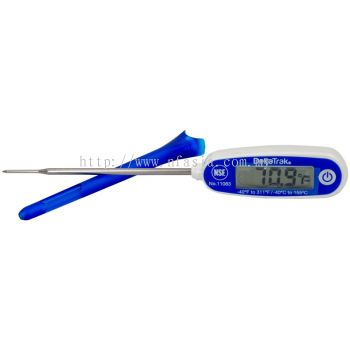 DELTATRAK FlashCheck® Jumbo Display Auto-Cal Anti-Microbial Needle Tip Thermometer Model : 11083