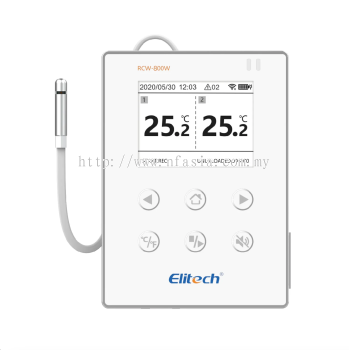 Elitech RCW-800W-TDE Wireless Temperature Data Logger (DUAL EXTERNAL TEMPERATURE SENSORS)