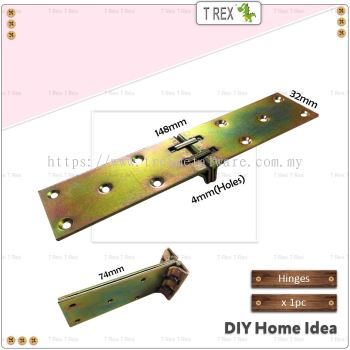 T Rex DIY Wood Table Top Hinge / Furniture Hinge (Rainbow)