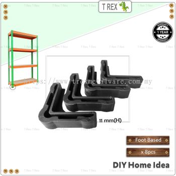 T Rex DIY L Angle Foot Based / Bottom Stopper for Boltless Storage Rack